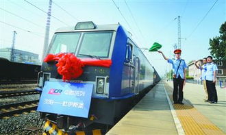 沈陽首趟 沈連歐 貨運(yùn)班列發(fā)車